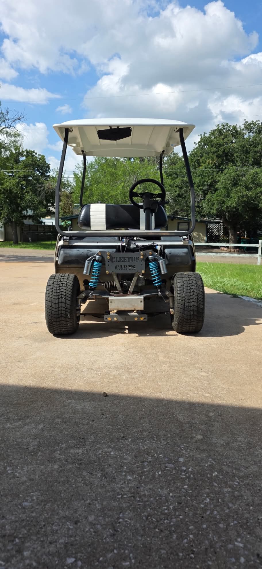 Club car ds Coilover front suspension system