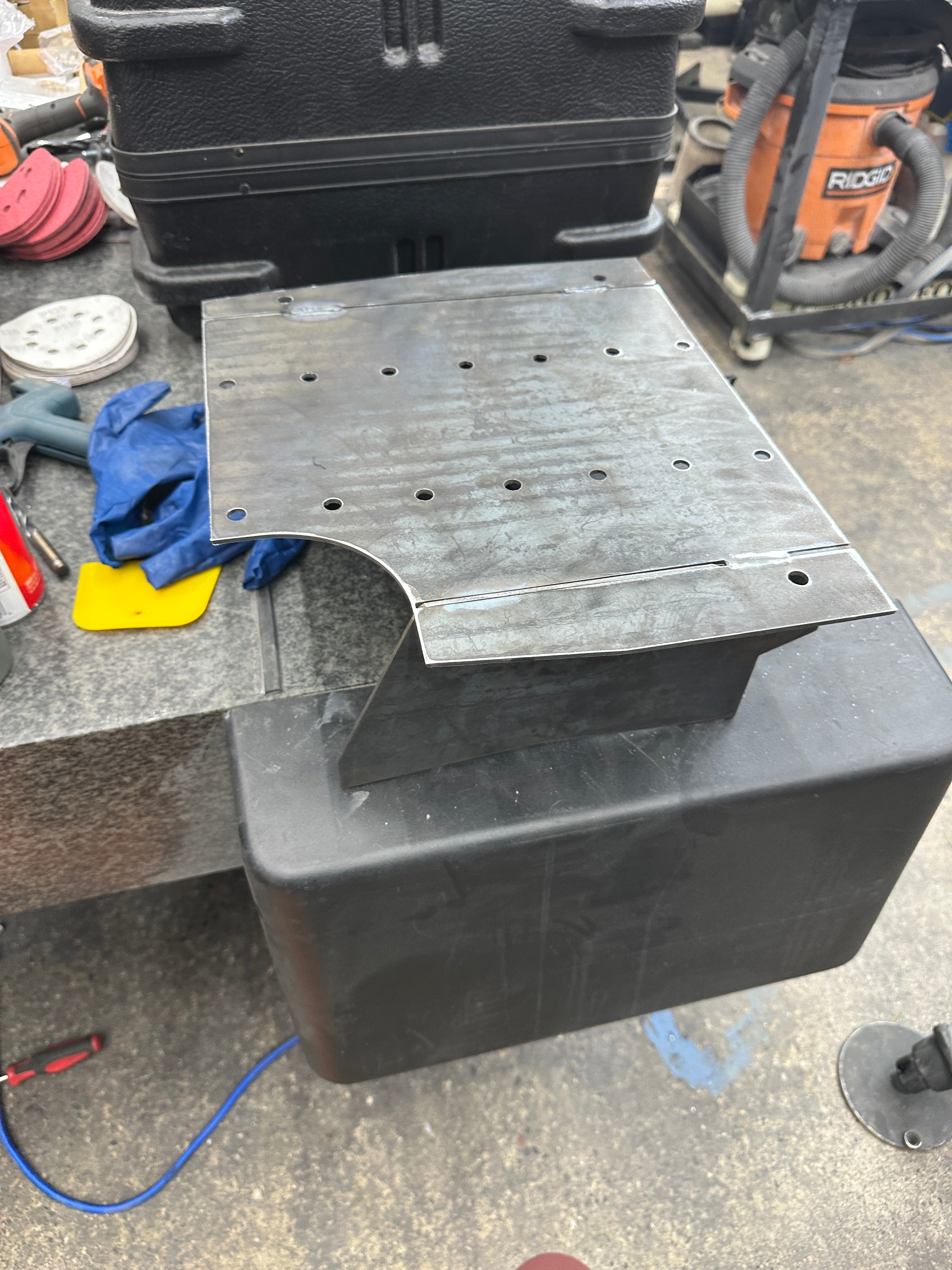 Lithium battery conversion tray-club car ds (drop-in fit)