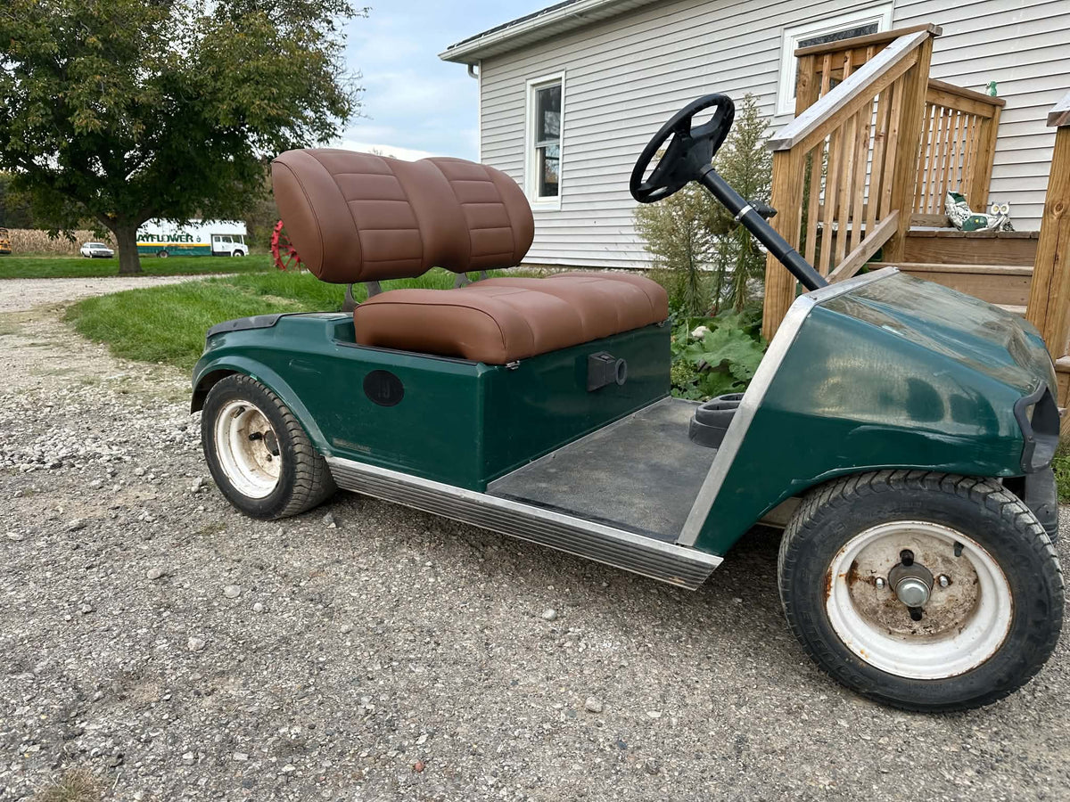 Club car ds front seat fabricated mounts